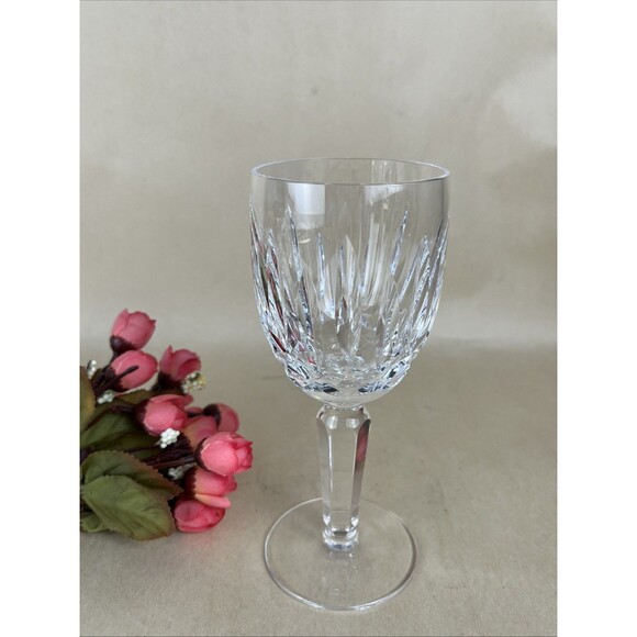 VTG WATERFORD KILDARE Wine‎ Glasses 6 1/2" Claret Water Goblet Stemware Replace - Picture 1 of 7